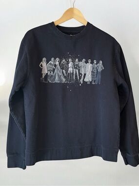 Taylor Swift Eras tour Graphic Midnights Crewneck Sweatshirt Oversized Pullover